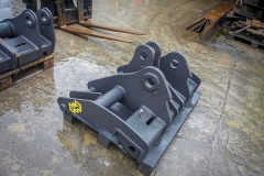 Grey Hydraulic Coupler