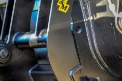 Hydraulic Coupler close up