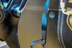 Hydraulic Coupler close up