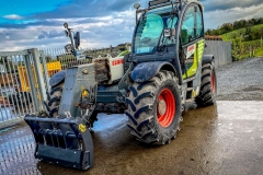 Hydraulic Coupler on Claas Tele