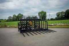 12Ft Fold Up Silage Fork-Front View