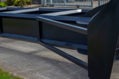 Pushing Blade Box Iron Gussets