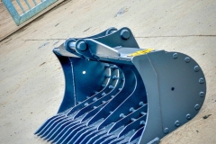 Grey Riddle Bucket side view