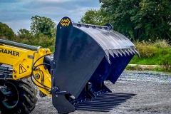 Black Shear Grab on machine
